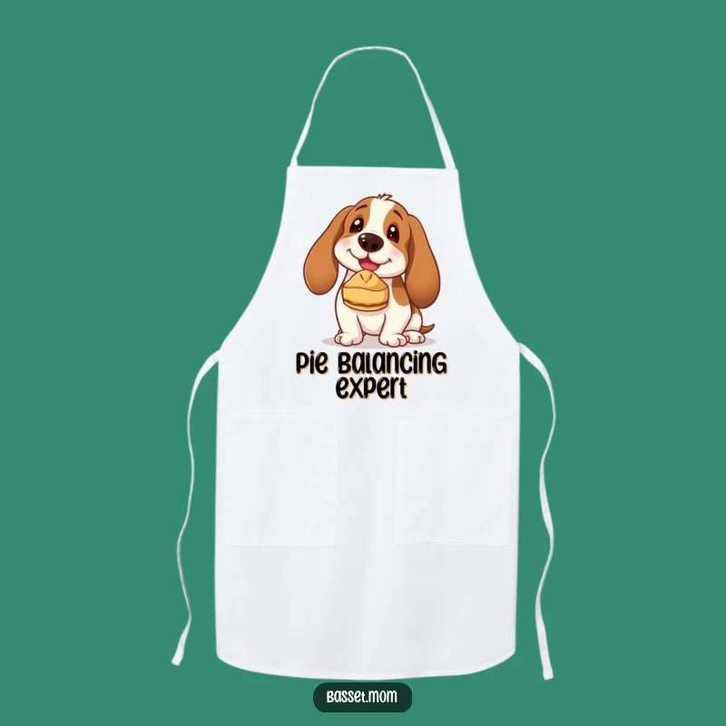 Funny Basset Hound Baker's Apron - Kitchen Fun & Hilarious Chef Wear