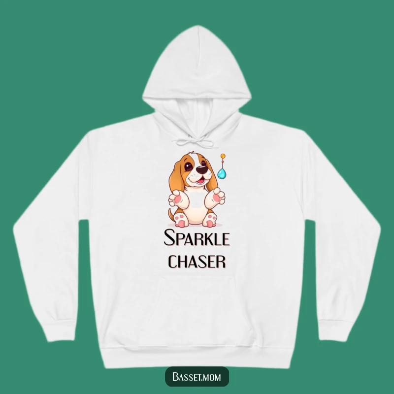 Cozy Hunter Funny Basset Hound Hoodie - Warm & Playful Gift